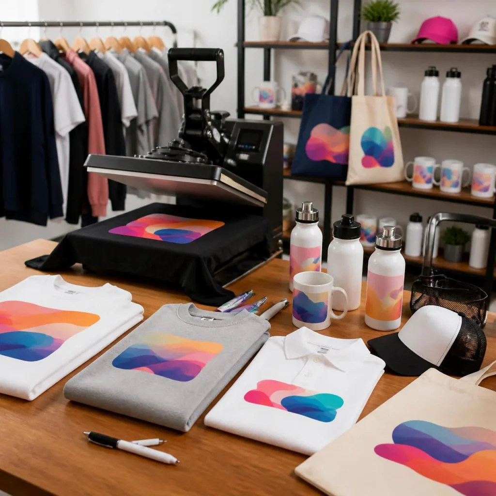 Atelier de personnalisation d'objets publicitaires et de vêtements